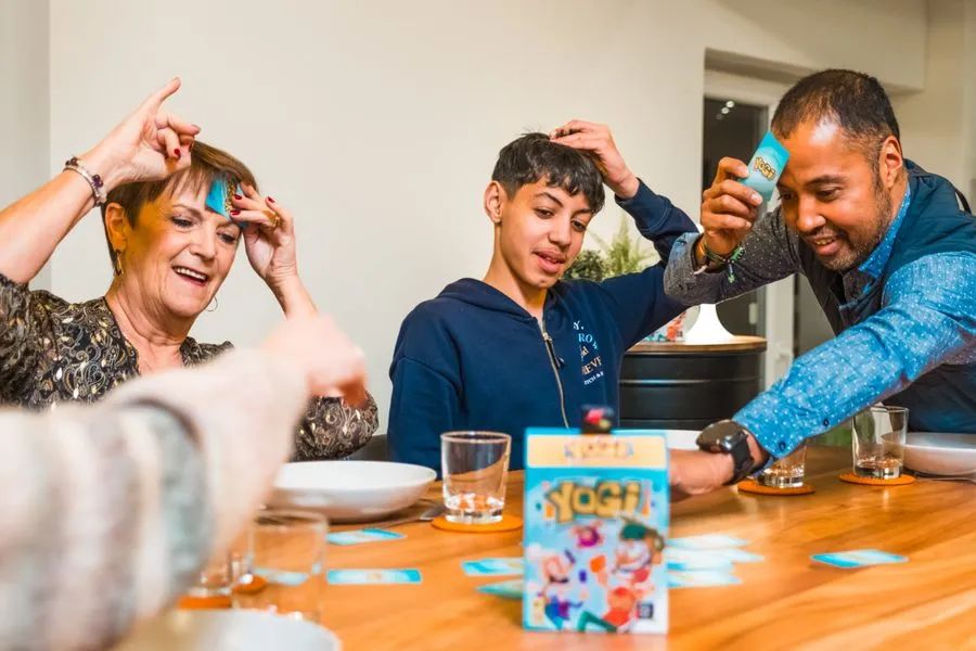 Family Playing